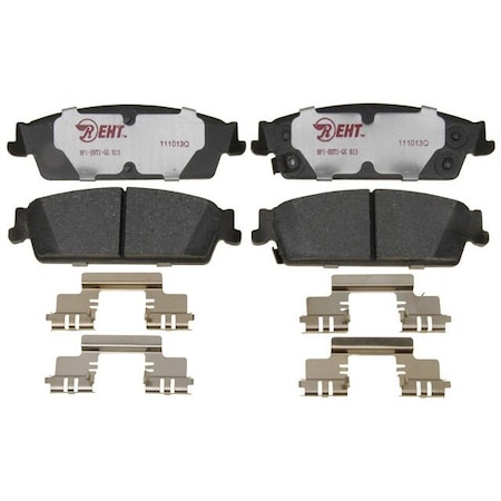 R/M Brakes BRAKE PADS OEM OE Replacement Hybrid Technology Includes Mounting Hardware EHT1194H